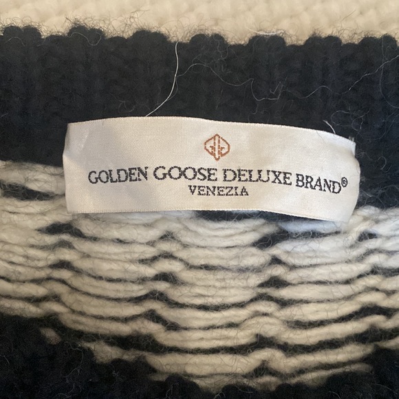 GOLDEN GOOSE fair isle chunky knit sweater - Picture 5 of 5